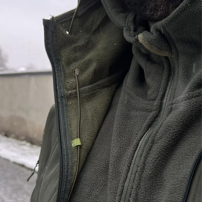 Waterproof Tactical Soft Shell Olive Jacket3