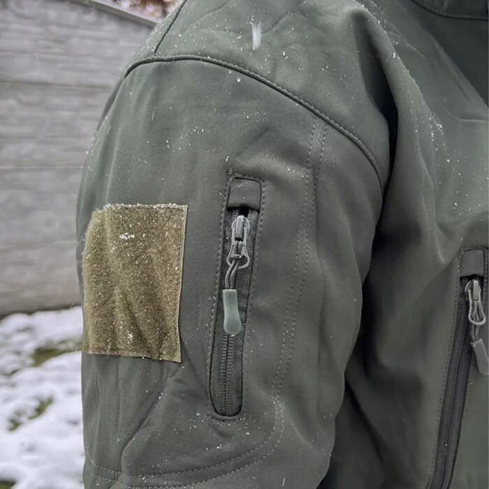 Waterproof Tactical Soft Shell Olive Jacket5