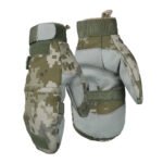 Tactical Pixel Softshell Winter Gloves with Convertible Finger Mittens6