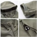 Tactical Softshell Rain Khaki Jacket3