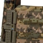 Ukrainian Army camouflage plate carrier vest front