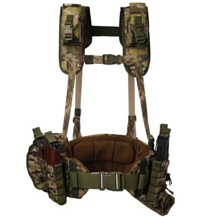Multicam RPS Tactical Load-Bearing Vest System – Modular Harness with Optional Pouches