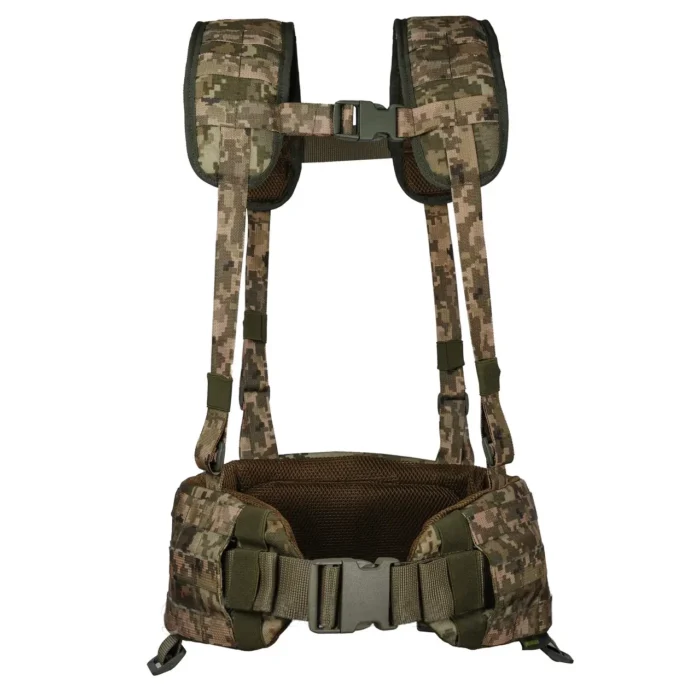 Pixel camouflage RPS tactical load-bearing vest system with adjustable straps