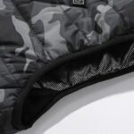 Camo heated vest bottom mesh lining