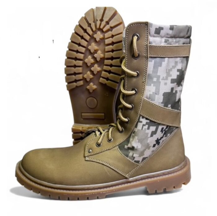 Ukrainian pixel camouflage tactical boots – summer military boots for men and women